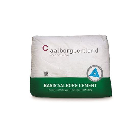 Opdag AALBORG PORTLAND Basis Cement til Dine Byggeprojekter - Størrelse: 25 kg