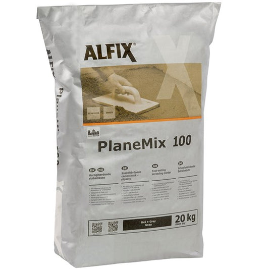 ALFIX PlaneMix 100 Støbemasse: Hurtig og pålidelig gulvopretning - Størrelse: 20 kg
