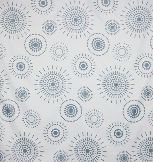 Elegant Bruseforhæng fra CARLSBAD - 180 x 200 cm, Cirkler