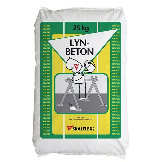 SKALFLEX Lyn-Beton: Hurtighærdende Støbebeton til Hurtige Projekter - Størrelse: 25 kg