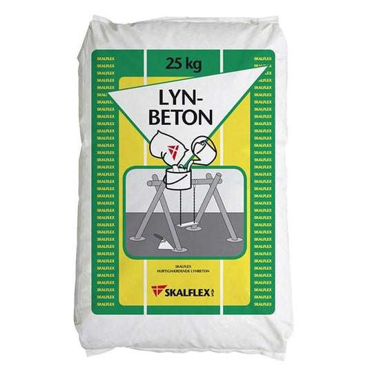 SKALFLEX Lyn-Beton: Hurtighærdende Støbebeton til Hurtige Projekter - Størrelse: 25 kg