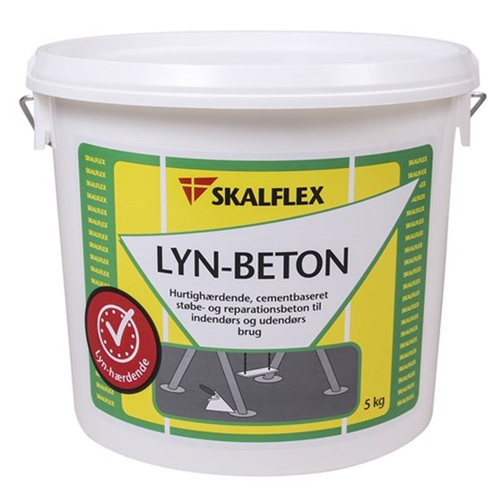 SKALFLEX Lyn-Beton: Hurtighærdende Støbebeton til Hurtige Projekter - Størrelse: 25 kg