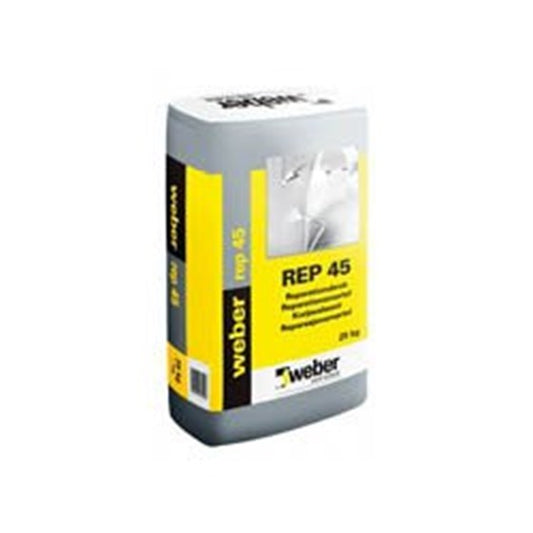 WEBER REP 45 Reparationsmørtel 20 kg: Til Effektiv Reparation