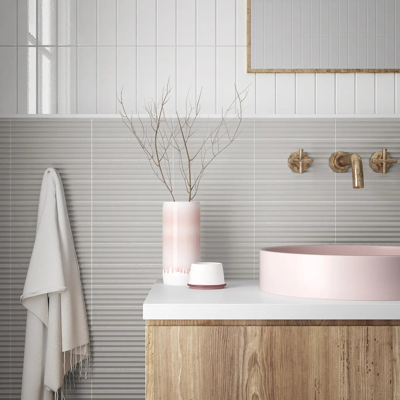 White Gloss Equipe 5 × 20 cm
