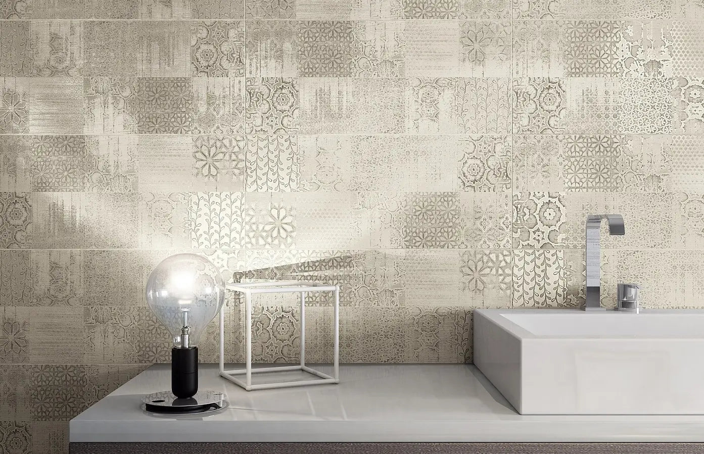 Fascia TebrizConcret Naxos 26 × 60,5 cm